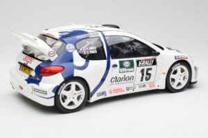 Peugeot 206 WRC G. Panizzi / H. Panizzi Tour de Corse 1999 Otto 1:12 G081 Pryskyřice – obrázek 2 z 6