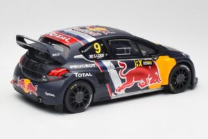 Peugeot 208 WRX #9 S. Loeb World RX of Belgium 2018 Otto 1:18 OT455 Pryskyřice – obrázek 2 z 6