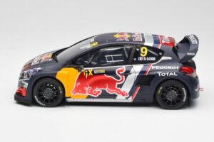 Peugeot 208 WRX #9 S. Loeb World RX of Belgium 2018 Otto 1:18 OT455 Pryskyřice – obrázek 3 z 6