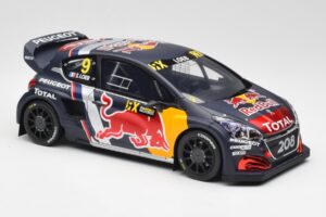 Peugeot 208 WRX #9 S. Loeb World RX of Belgium 2018 Otto 1:18 OT455 Pryskyřice – obrázek 4 z 6