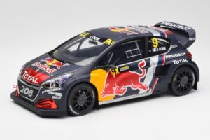 Peugeot 208 WRX #9 S. Loeb World RX of Belgium 2018 Otto 1:18 OT455 Pryskyřice