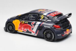 Peugeot 208 WRX #9 S. Loeb World RX of Belgium 2018 Otto 1:18 OT455 Pryskyřice – obrázek 5 z 6