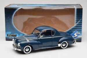 Peugeot 302 Coupe Modrý Solido 1:18 8168 Kov – obrázek 8 z 8