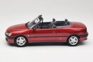 Peugeot 306 Kabriolet Červený Otto 1:18 OT042 Pryskyřice – obrázek 3 z 6