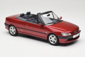 Peugeot 306 Kabriolet Červený Otto 1:18 OT042 Pryskyřice – obrázek 4 z 6