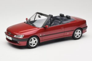 Peugeot 306 Kabriolet Červený Otto 1:18 OT042 Pryskyřice