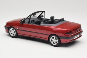 Peugeot 306 Kabriolet Červený Otto 1:18 OT042 Pryskyřice – obrázek 5 z 6