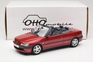 Peugeot 306 Kabriolet Červený Otto 1:18 OT042 Pryskyřice – obrázek 6 z 6