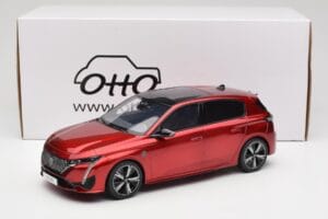 Peugeot 308 GT P5 Elixir Red Otto 1:18 OT1140 Pryskyřice – obrázek 6 z 6
