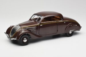 Peugeot 402 Eclipse Čokoládová Norev 1:18 184873 Kov – obrázek 4 z 12