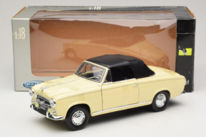 Peugeot 403 Kabriolet Béžový Welly 1:18 12551HW Kov – obrázek 6 z 6