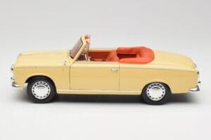 Peugeot 403 Kabriolet Písková Žlutá Solido 1:18 8165 Kov – obrázek 4 z 8