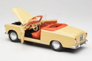 Peugeot 403 Kabriolet Písková Žlutá Solido 1:18 8165 Kov – obrázek 5 z 8