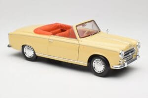 Peugeot 403 Kabriolet Písková Žlutá Solido 1:18 8165 Kov – obrázek 6 z 8