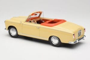 Peugeot 403 Kabriolet Písková Žlutá Solido 1:18 8165 Kov – obrázek 7 z 8