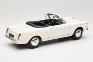 Peugeot 404 Kabriolet Bílý Norev 1:18 184746 Kov – obrázek 3 z 8