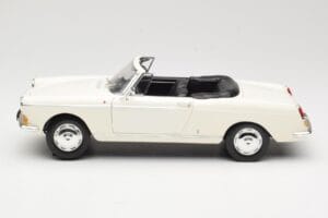 Peugeot 404 Kabriolet Bílý Norev 1:18 184746 Kov – obrázek 4 z 8