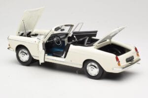 Peugeot 404 Kabriolet Bílý Norev 1:18 184746 Kov – obrázek 5 z 8