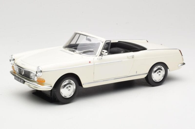 Peugeot 404 Kabriolet Bílý Norev 1:18 184746 Kov