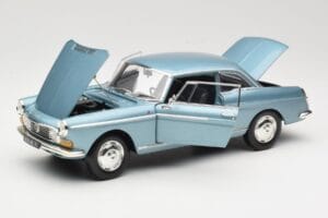 Peugeot 404 Coupe Modrý Norev 1:18 184745 Kov – obrázek 2 z 8