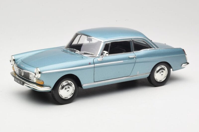 Peugeot 404 Coupe Modrý Norev 1:18 184745 Kov