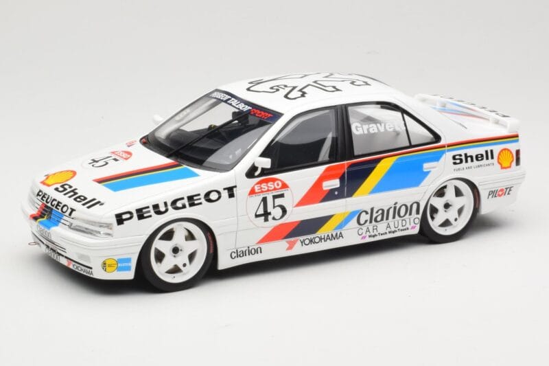 Peugeot 405 Mi16 #45 Team Peugeot Talbot Sport R. Gravett BTCC 1992 Otto 1:18 OT1141 Pryskyřice