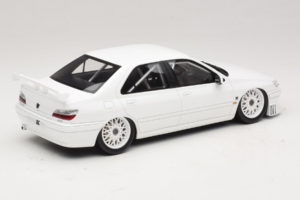 Peugeot 406 by Khyzyl Saleem Bílý Otto 1:18 OT1284 Pryskyřice – obrázek 2 z 6