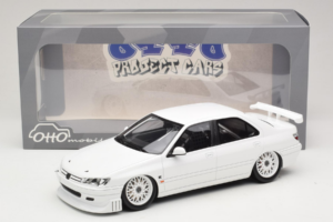 Peugeot 406 by Khyzyl Saleem Bílý Otto 1:18 OT1284 Pryskyřice – obrázek 6 z 6