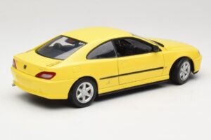 Peugeot 406 Coupe Žlutý Gate 1:18 01022 Kov – obrázek 3 z 8