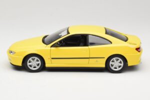 Peugeot 406 Coupe Žlutý Gate 1:18 01022 Kov – obrázek 4 z 8