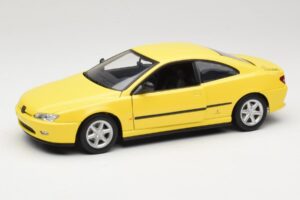 Peugeot 406 Coupe Žlutý Gate 1:18 01022 Kov