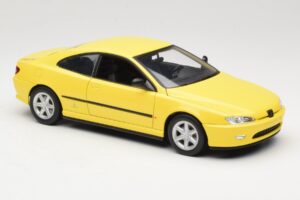 Peugeot 406 Coupe Žlutý Gate 1:18 01022 Kov – obrázek 6 z 8