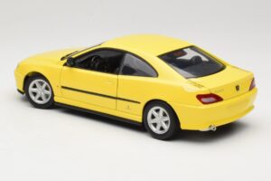 Peugeot 406 Coupe Žlutý Gate 1:18 01022 Kov – obrázek 7 z 8