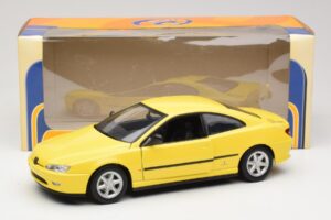Peugeot 406 Coupe Žlutý Gate 1:18 01022 Kov – obrázek 8 z 8
