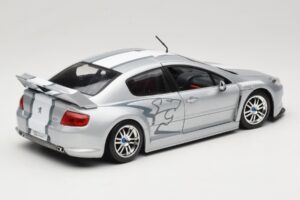 Peugeot 407 Racing Stříbrný Solido 1:18 90642 Kov – obrázek 3 z 8