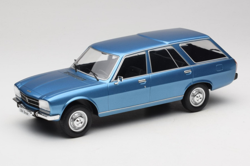 Peugeot 504 Break Modrý MCG 1:18 MCG18213 Kov
