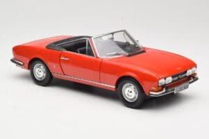 Peugeot 504 Kabriolet Červený Norev 1:18 184754 Kov – obrázek 6 z 8
