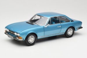 Peugeot 504 Coupe Modrý Norev 1:18 184755 Kov