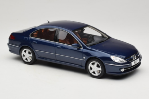 Peugeot 607 Phase II 3.0 V6 Modrý Otto 1:18 OT485 Pryskyřice – obrázek 4 z 6