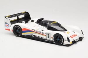 Peugeot 905 Evo 1B Group C #1 Peugeot Talbot Sport D. Warwick / Y. Dalmas / M. Blundell 24 Hours of Le Mans Winner 1992 Norev – obrázek 4 z 6