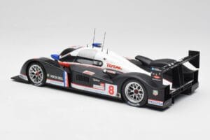 Peugeot 908 HDi LMP1 #8 S. Sarrazin / P. Lamy / S. Bourdais 24 Hours of Le Mans 2nd 2007 Minichamps 1:18 150071208 Kov – obrázek 5 z 6