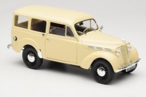 Peugeot Partner Moka Brown Norev 1:18 184894 Kov – obrázek 6 z 8