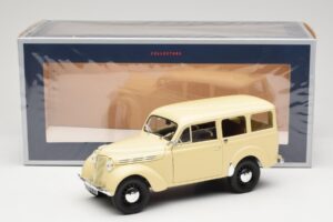Peugeot Partner Moka Brown Norev 1:18 184894 Kov – obrázek 8 z 8