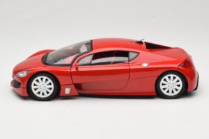 Peugeot RC Carreau Concept Červený Solido 1:18 8151 Kov – obrázek 4 z 8