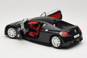 Peugeot RC Pique Černý Solido 1:18 8147 Kov – obrázek 5 z 8
