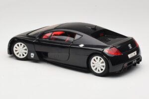 Peugeot RC Pique Černý Solido 1:18 8147 Kov – obrázek 7 z 8