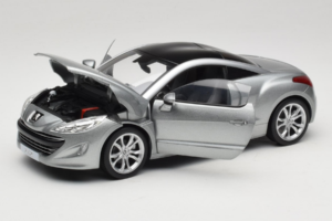 Peugeot RCZ Mercury Grey Norev 1:18 184875 Kov – obrázek 2 z 8