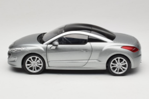 Peugeot RCZ Mercury Grey Norev 1:18 184875 Kov – obrázek 4 z 8