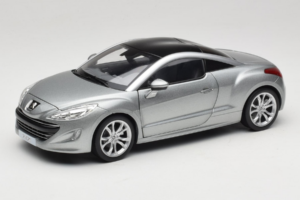 Peugeot RCZ Mercury Grey Norev 1:18 184875 Kov