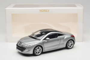 Peugeot RCZ Mercury Grey Norev 1:18 184875 Kov – obrázek 8 z 8